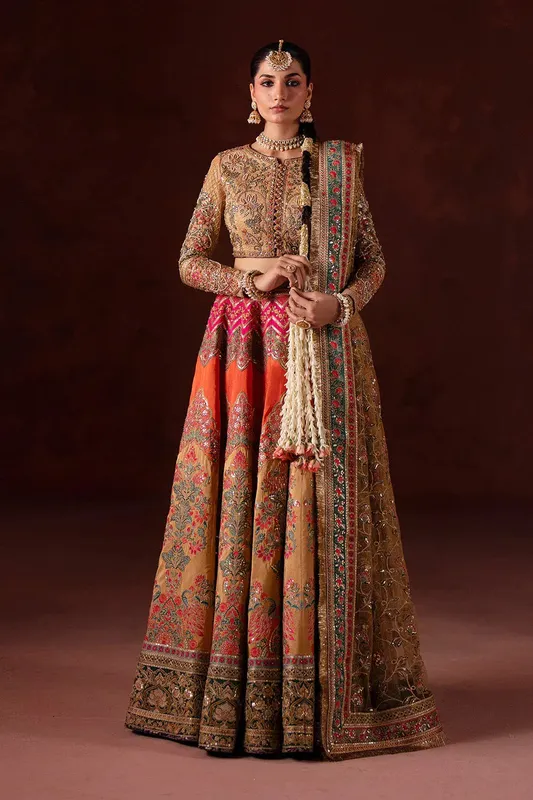 Maryum N Maria Luxury Silk Gold Silk – view 1 – Poshaq