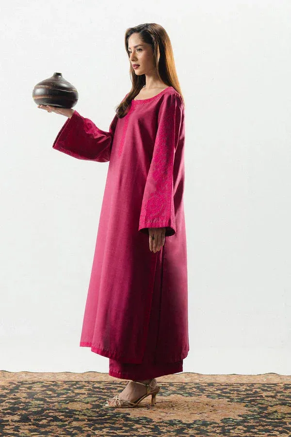 Maryum N Maria Noura Luxe Pret Berry Organza – view 2 – Poshaq