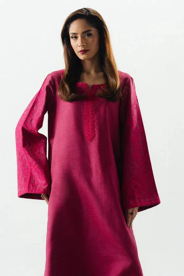Maryum N Maria Noura Luxe Pret Berry Organza – view 4 – Poshaq