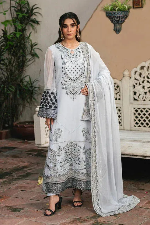 Maryum N Maria Gulnaar Formals grey Organza – view 1 – Poshaq