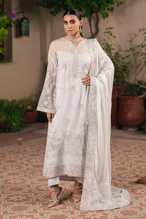 Maryum N Maria Gulnaar Formals grey Organza – view 1 – Poshaq