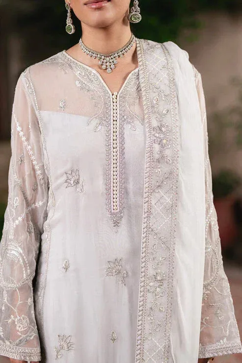 Maryum N Maria Gulnaar Formals grey Organza – view 3 – Poshaq
