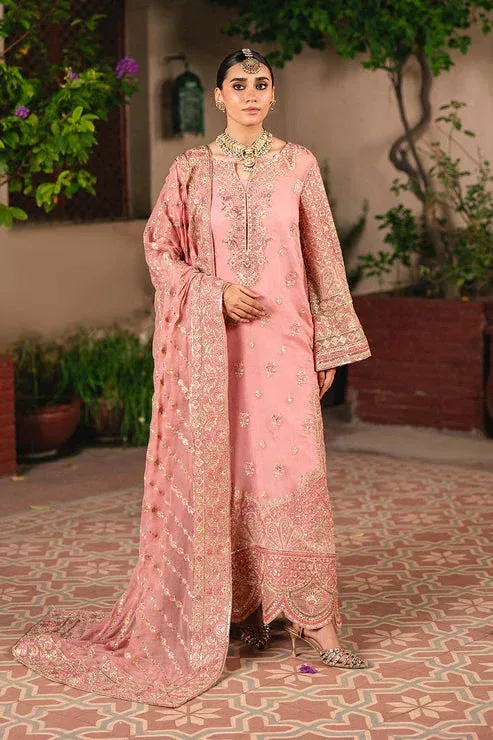 Maryum N Maria Gulnaar Formals tea pink Organza – view 1 – Poshaq
