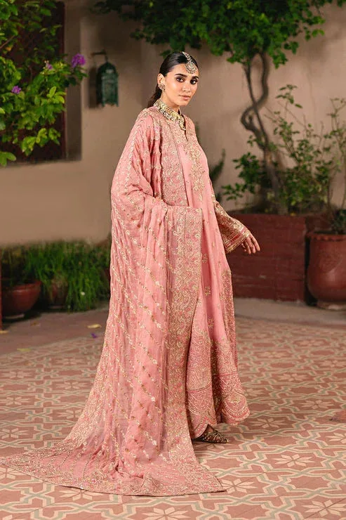 Maryum N Maria Gulnaar Formals tea pink Organza – view 4 – Poshaq