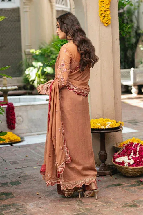 Maryum N Maria Gulnaar Formals orange Organza – view 2 – Poshaq