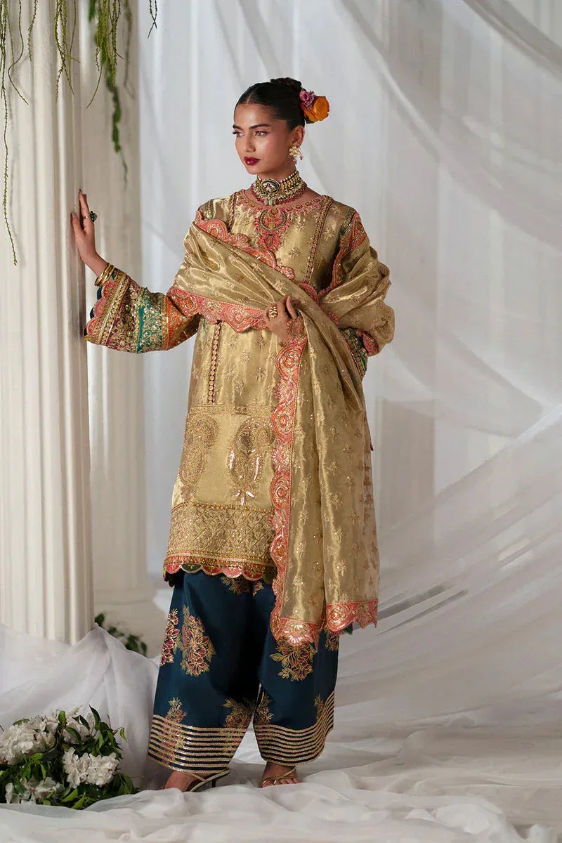 Maryum N Maria Musawir Formals Rose Gold Tissue – view 1 – Poshaq