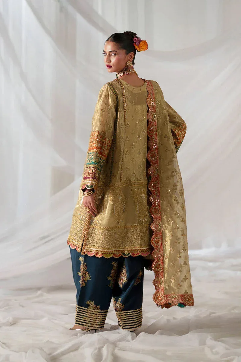 Maryum N Maria Musawir Formals Rose Gold Tissue – view 2 – Poshaq