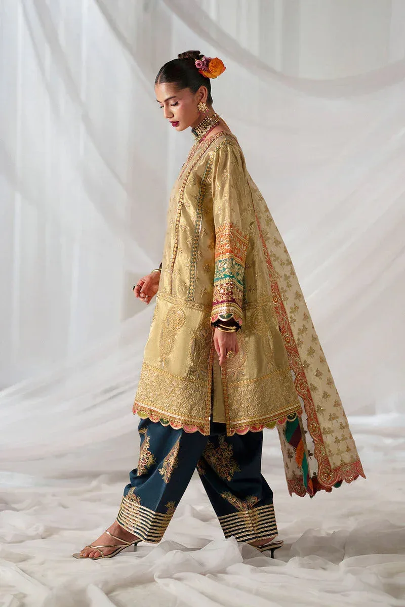 Maryum N Maria Musawir Formals Rose Gold Tissue – view 4 – Poshaq