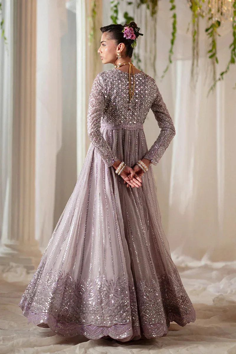 Maryum N Maria Musawir Formals Lilac Gray Organza – view 2 – Poshaq