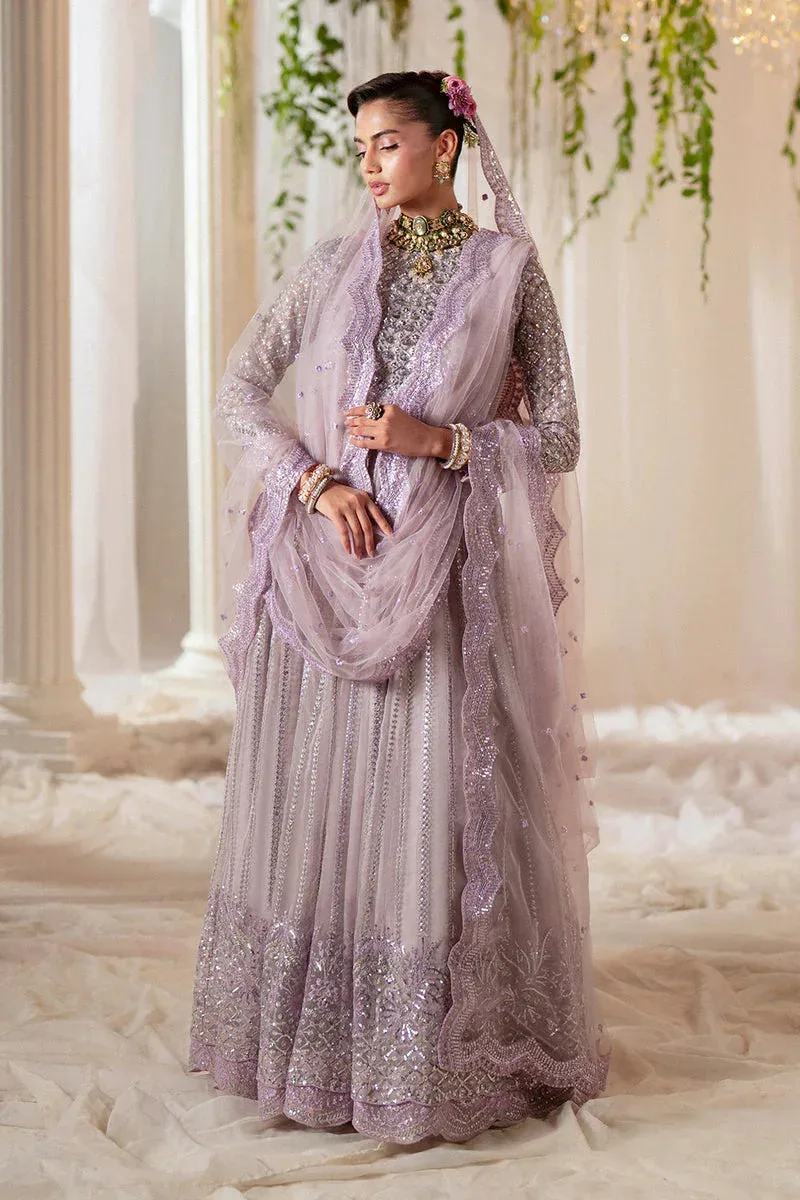 Maryum N Maria Musawir Formals Lilac Gray Organza – view 3 – Poshaq