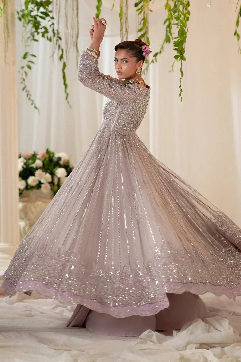 Maryum N Maria Musawir Formals Lilac Gray Organza – view 4 – Poshaq