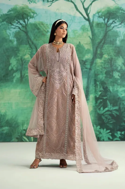 Maryum N Maria Mushal Formals Sand Cotton – view 1 – Poshaq