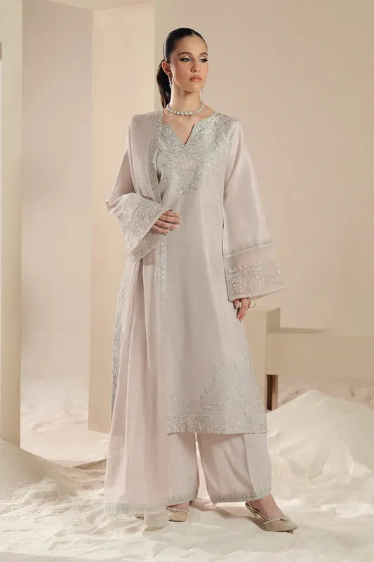 Maryum N Maria Lyla Pret Pastel Gray Cotton – view 1 – Poshaq