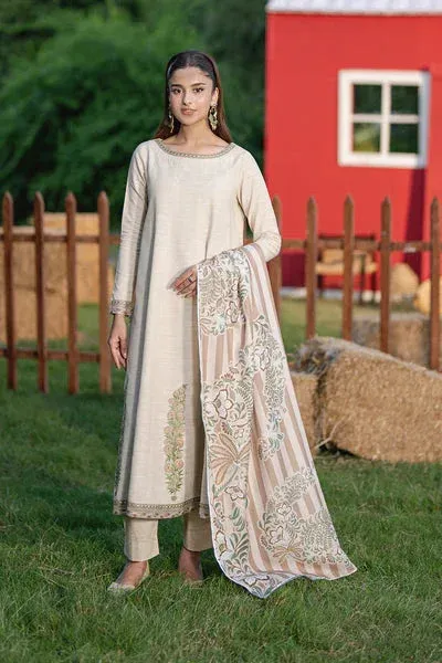 Maryum N Maria Cosy Crew Winter Pret 25 Light Skin Organza – view 1 – Poshaq
