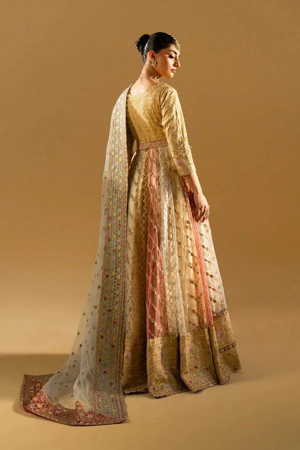 Maryum N Maria Mysha Wedding Formals Lemon Yellow Grip – view 2 – Poshaq