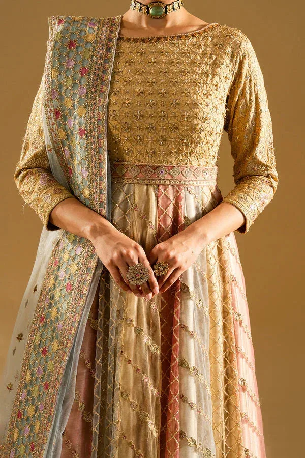Maryum N Maria Mysha Wedding Formals Lemon Yellow Grip – view 3 – Poshaq
