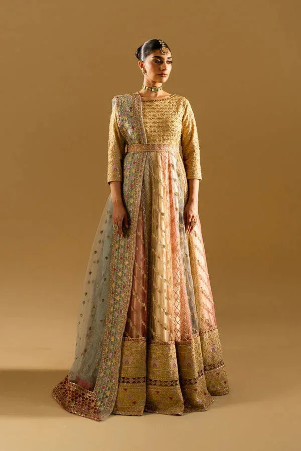 Maryum N Maria Mysha Wedding Formals Lemon Yellow Grip – view 4 – Poshaq