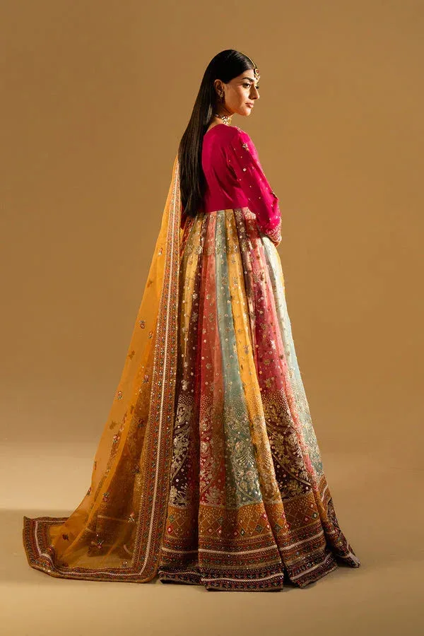 Maryum N Maria Mysha Wedding Formals Multi Organza – view 2 – Poshaq