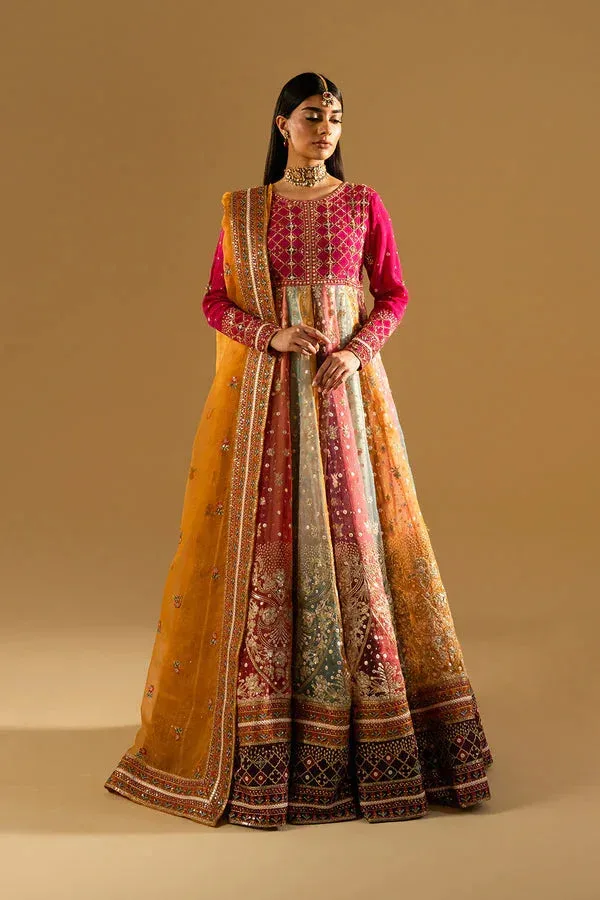 Maryum N Maria Mysha Wedding Formals Multi Organza – view 5 – Poshaq