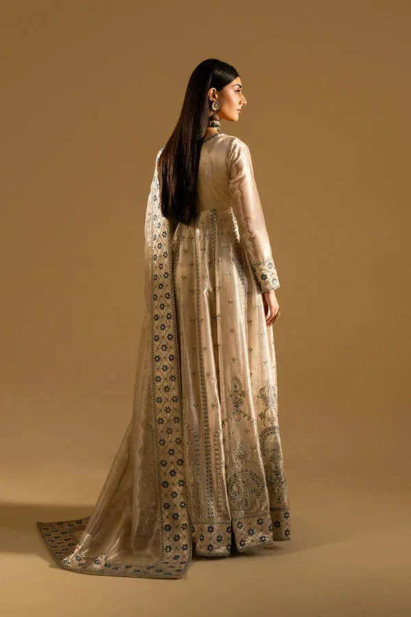 Maryum N Maria Mysha Wedding Formals Beige Tissue – view 2 – Poshaq