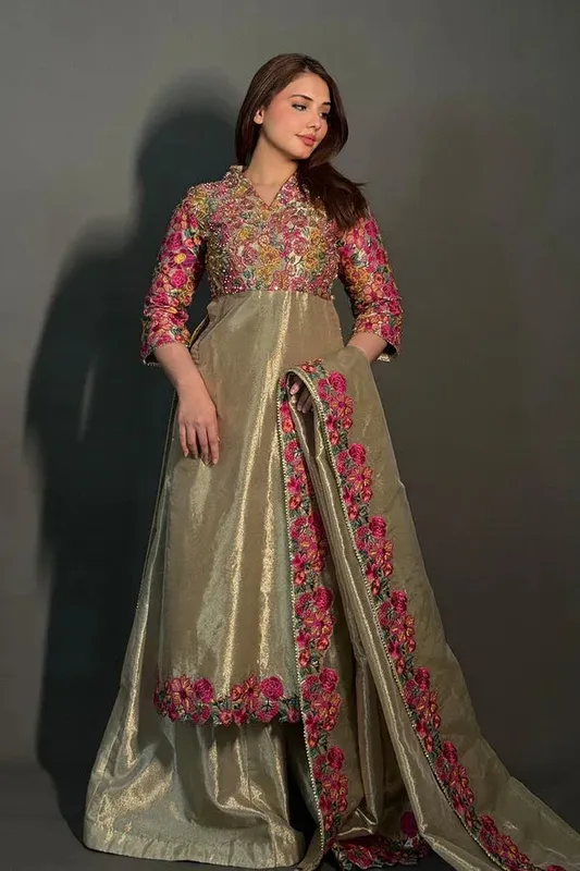 Maryum N Maria Amani Formals Rose gold Tissue – view 1 – Poshaq