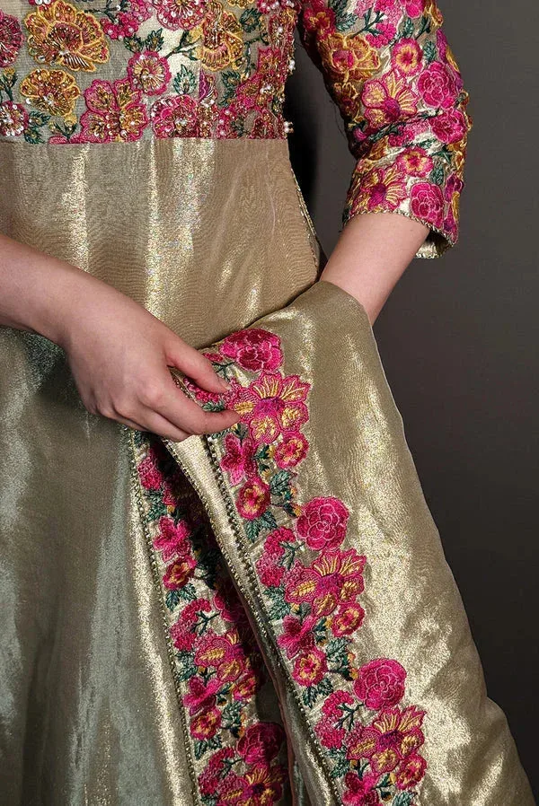 Maryum N Maria Amani Formals Rose gold Tissue – view 3 – Poshaq