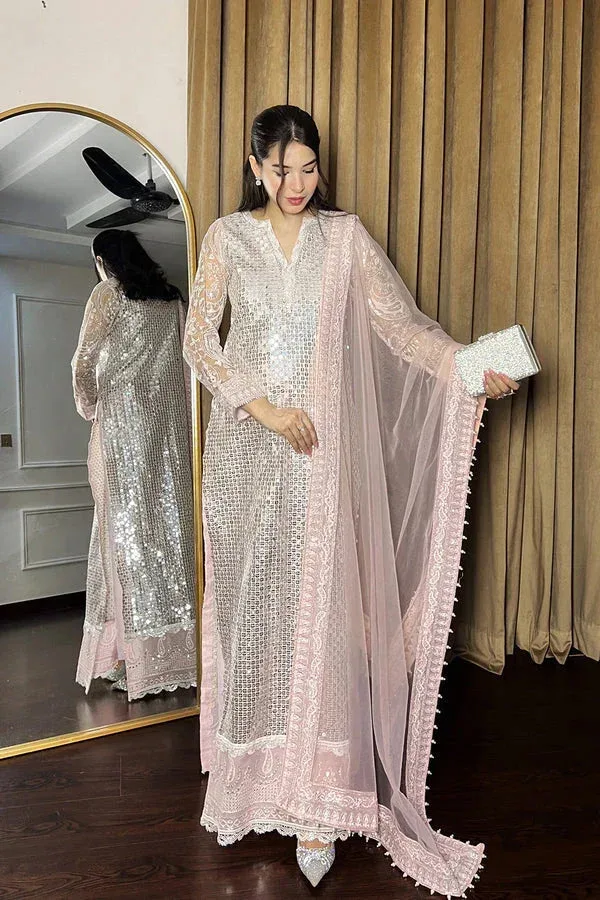 Maryum N Maria Amani Formals Pink Organza – view 5 – Poshaq