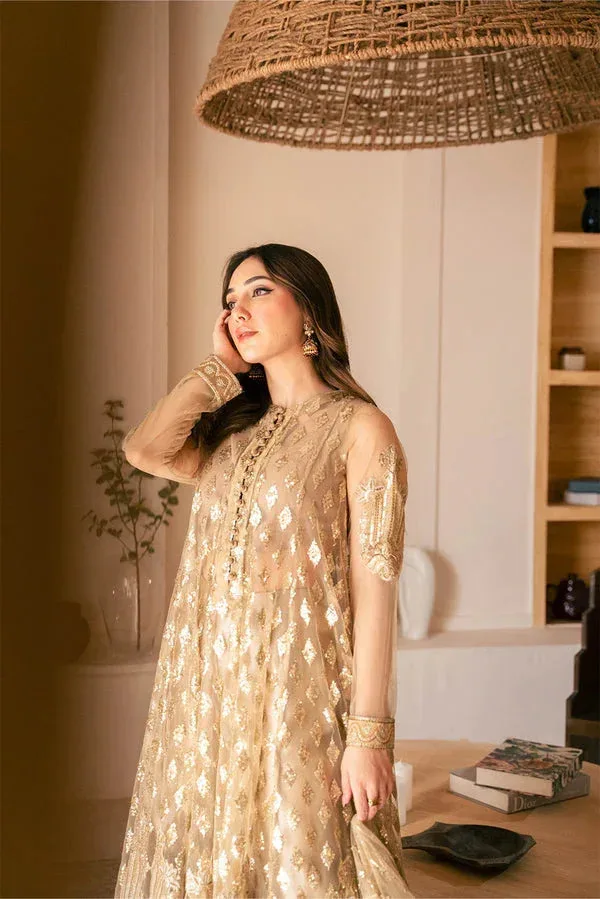 Maryum N Maria Farisha Formals Skin Organza – view 4 – Poshaq
