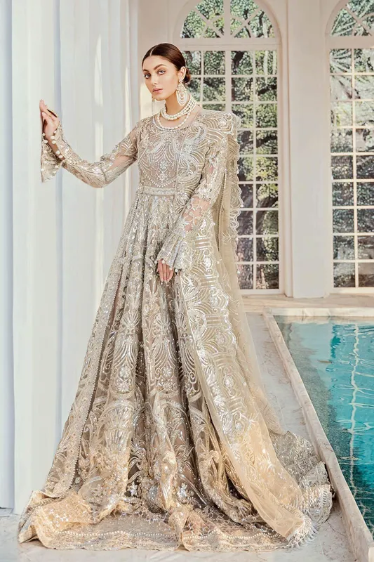 Maryum N Maria RTW Wedding Net – view 1 – Poshaq