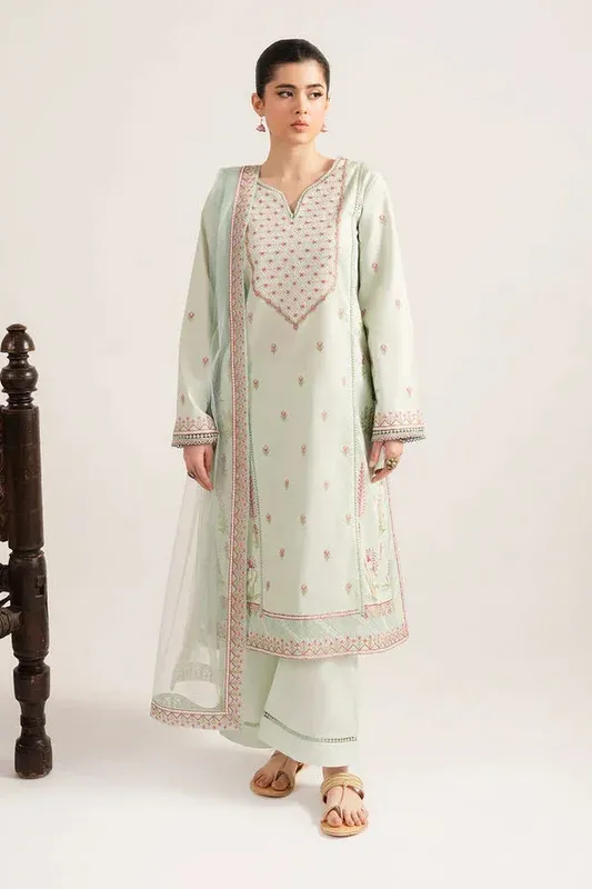 Maryum N Maria Dali Luxe Ice Blue Cambric – view 1 – Poshaq