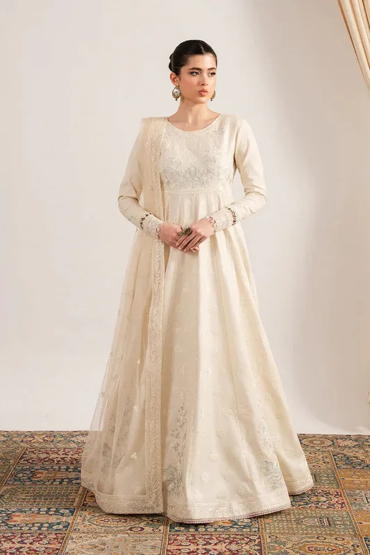 Maryum N Maria Dali Luxe Off White Cambric – view 1 – Poshaq