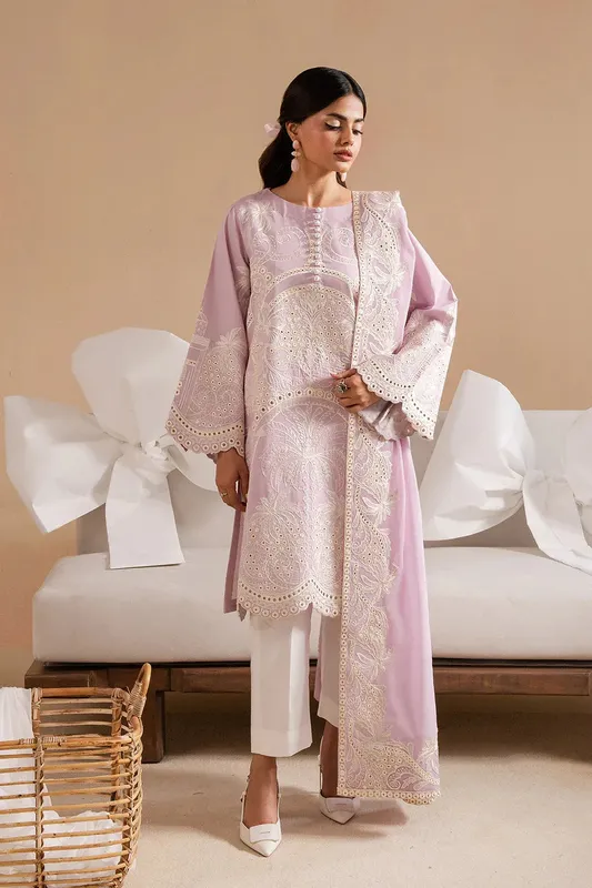 Maryum N Maria Belle Pret Lilac Cotton – view 1 – Poshaq