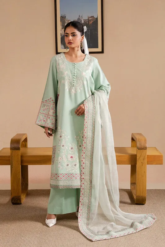 Maryum N Maria Belle Pret Mint Organza – view 1 – Poshaq