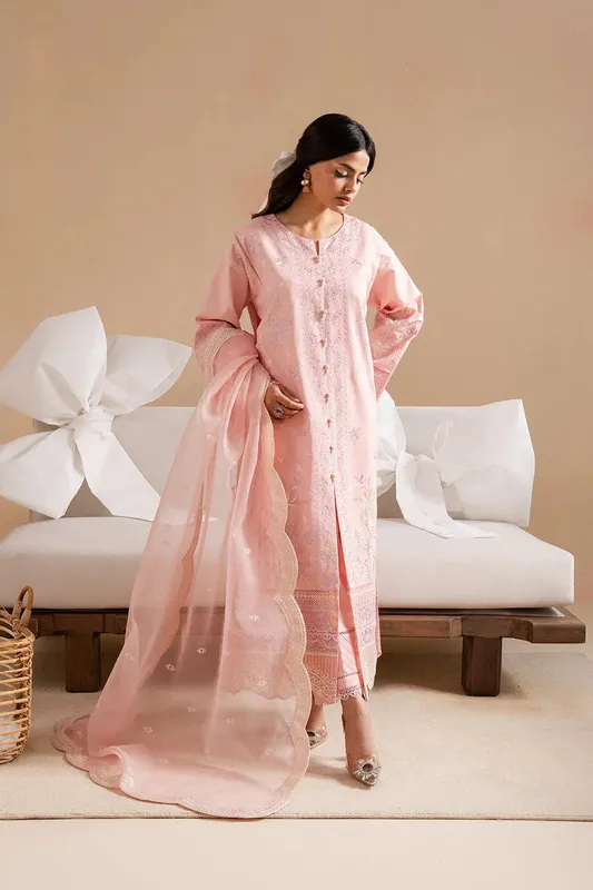 Maryum N Maria Belle Pret Pink Organza – view 1 – Poshaq