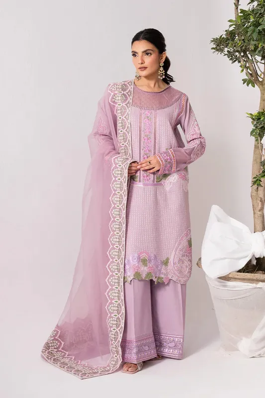Maryum N Maria Zuhur 25 Lilac Organza – view 1 – Poshaq