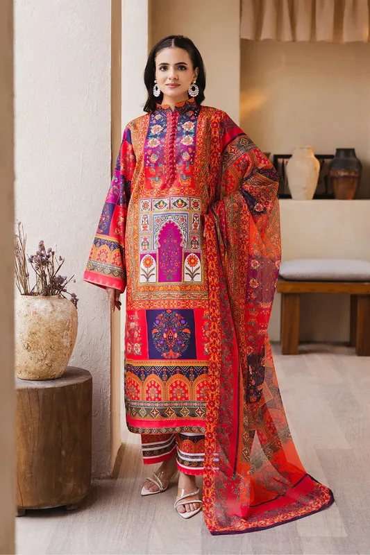 Maryum N Maria Ceil 25 Orange Silk – view 1 – Poshaq