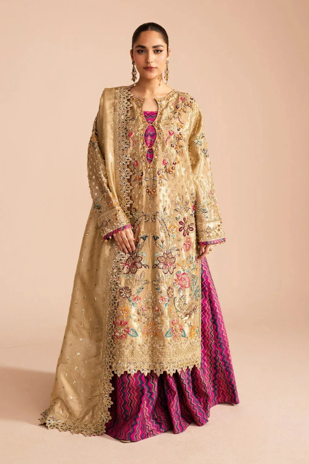 Maryum N Maria Zircon Formals Golden Tissue – view 1 – Poshaq