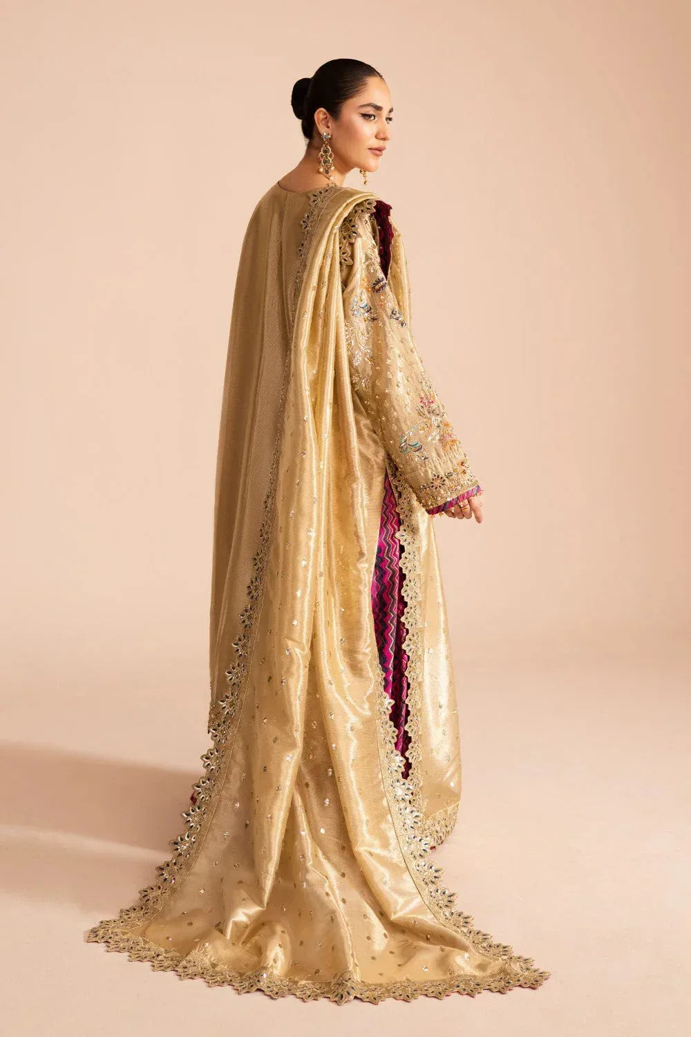 Maryum N Maria Zircon Formals Golden Tissue – view 2 – Poshaq