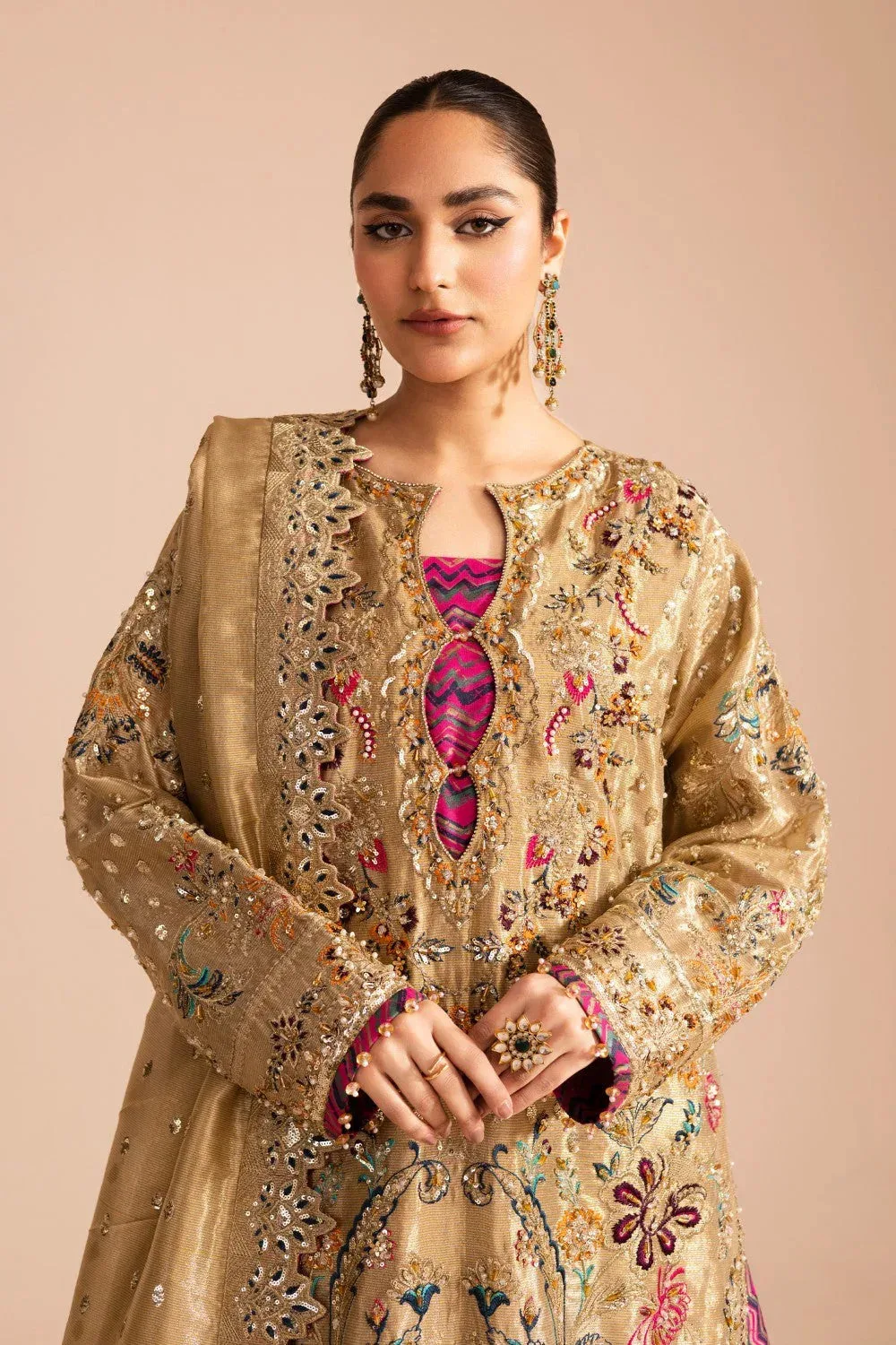 Maryum N Maria Zircon Formals Golden Tissue – view 3 – Poshaq