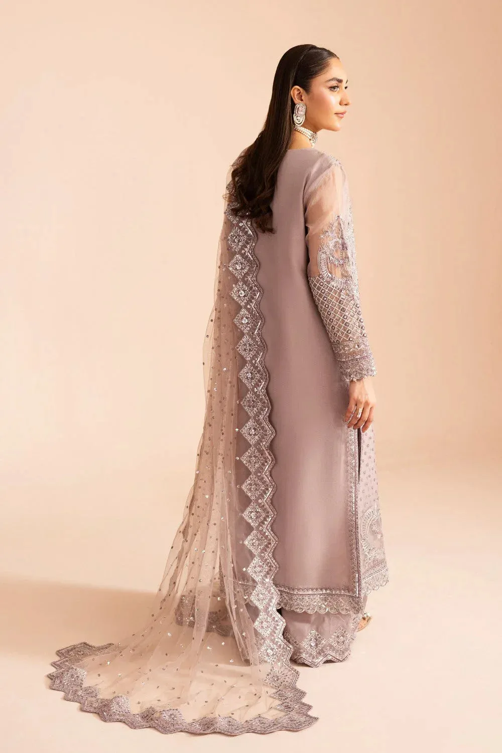 Maryum N Maria Zircon Formals Lavender Pinocchio Organza – view 2 – Poshaq