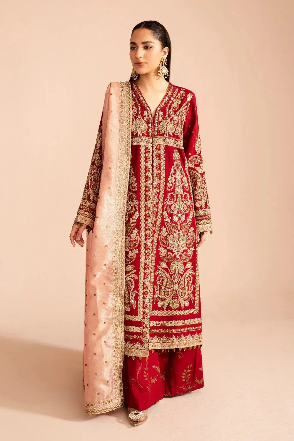 Maryum N Maria Zircon Formals Haute Red Tissue – view 1 – Poshaq