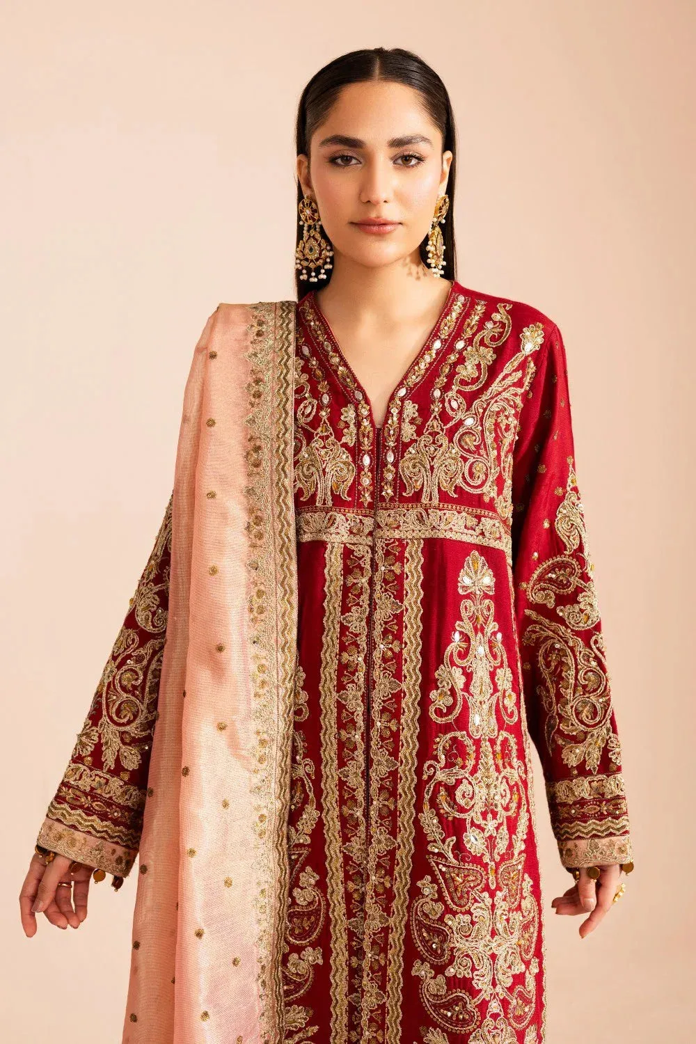 Maryum N Maria Zircon Formals Haute Red Tissue – view 3 – Poshaq