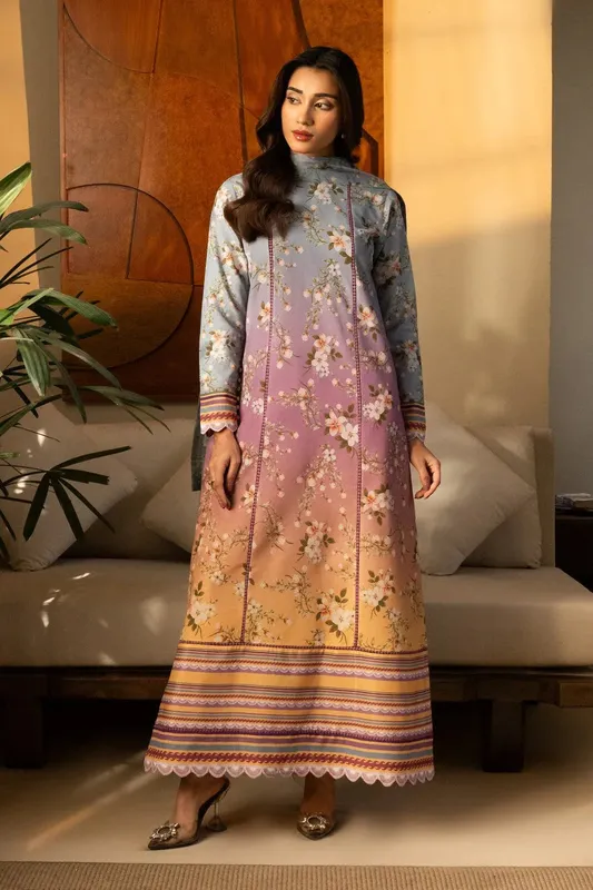 Maryum N Maria Nazm Collection Multi Silk – view 1 – Poshaq