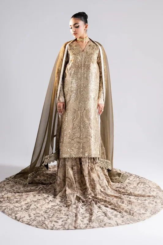 Maryum N Maria Luna Formals Beige Tissue – view 1 – Poshaq
