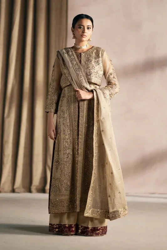 Maryum N Maria Luna Formals Sand Net – view 1 – Poshaq