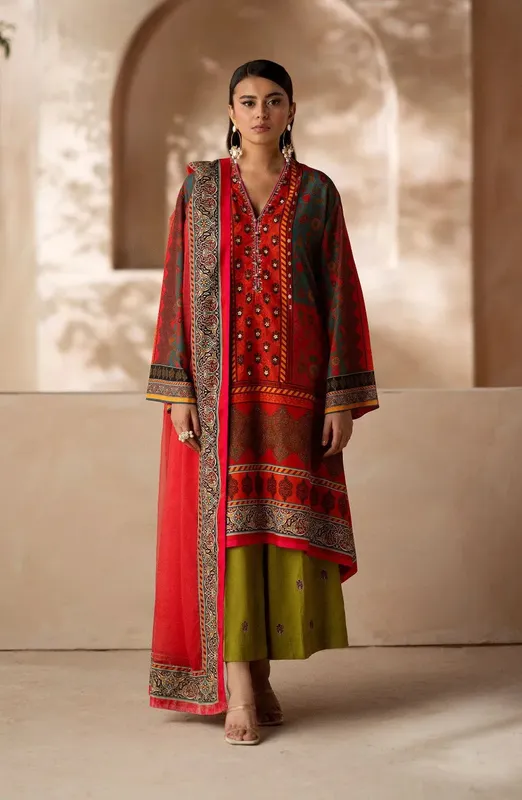 Maryum N Maria Zeil Winter Red – view 1 – Poshaq