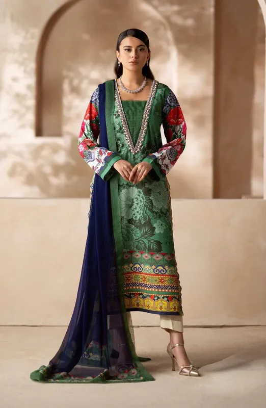 Maryum N Maria Zeil Winter Green – view 1 – Poshaq