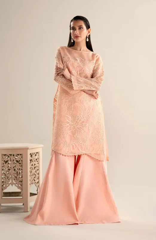 Maryum N Maria Lagom Ready to Wear Pale Peach – view 1 – Poshaq