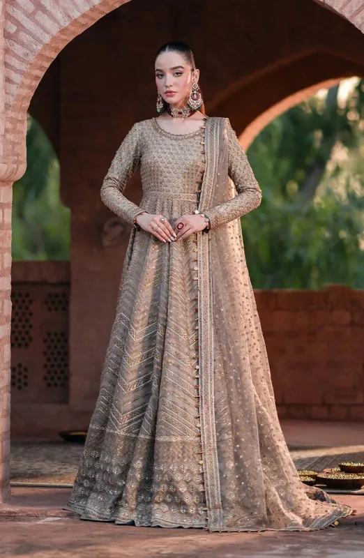 Maryum N Maria Gul Posh Wedding Formals Sand Grip – view 1 – Poshaq