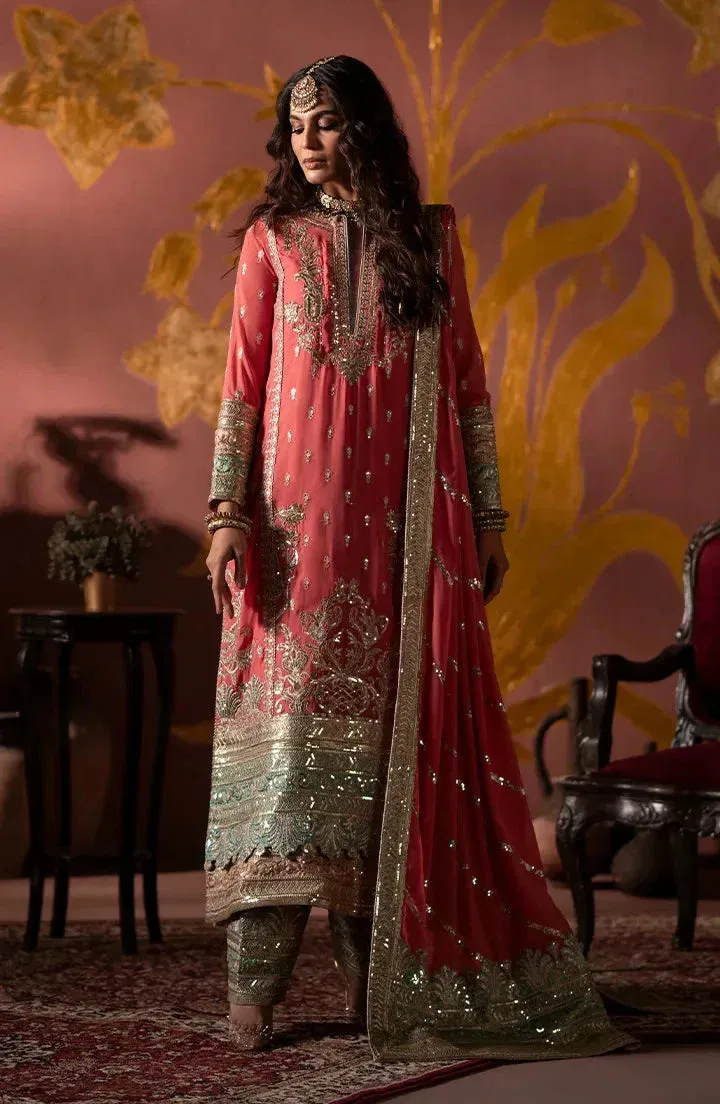 Maryum N Maria Luxury Formals Pink Tissue – view 1 – Poshaq